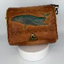 Sac baleine cuir et bois