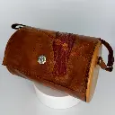 Sac toucan cuir et bois